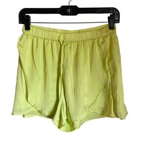 Hollister Fairy Core Lime Green Pull On Shorts Size M